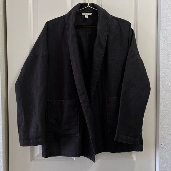 Eileen fisher open jacket - Picture 3 of 9